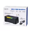 LogiLink HDD-dockingstation LogiLink Quickport USB 3.2 1-poorts voor 2,5/3,5 SATA (QP0035)