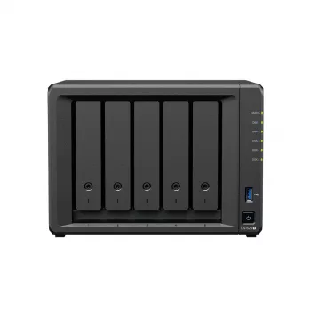 Synology DiskStation DS1525+ NAS/opslagserver Ryzen Embedded V1500B 8 GB DDR4 0 TB zwart