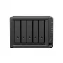 Synology DiskStation DS1525+ NAS/opslagserver Ryzen Embedded V1500B 8 GB DDR4 0 TB zwart