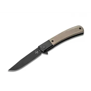 Klapmes BOKER PLUS Modern Gentleman 01BO931 – opvouwbare kling, stalen handvat
