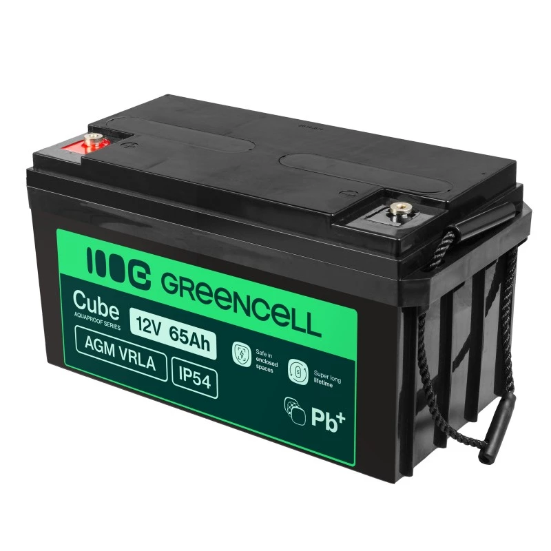 Batterij AGM VRLA 12V 65Ah IP54