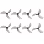 Gemfan 45-mm-driebladige propeller grijs | drone-propeller | 8 stuks