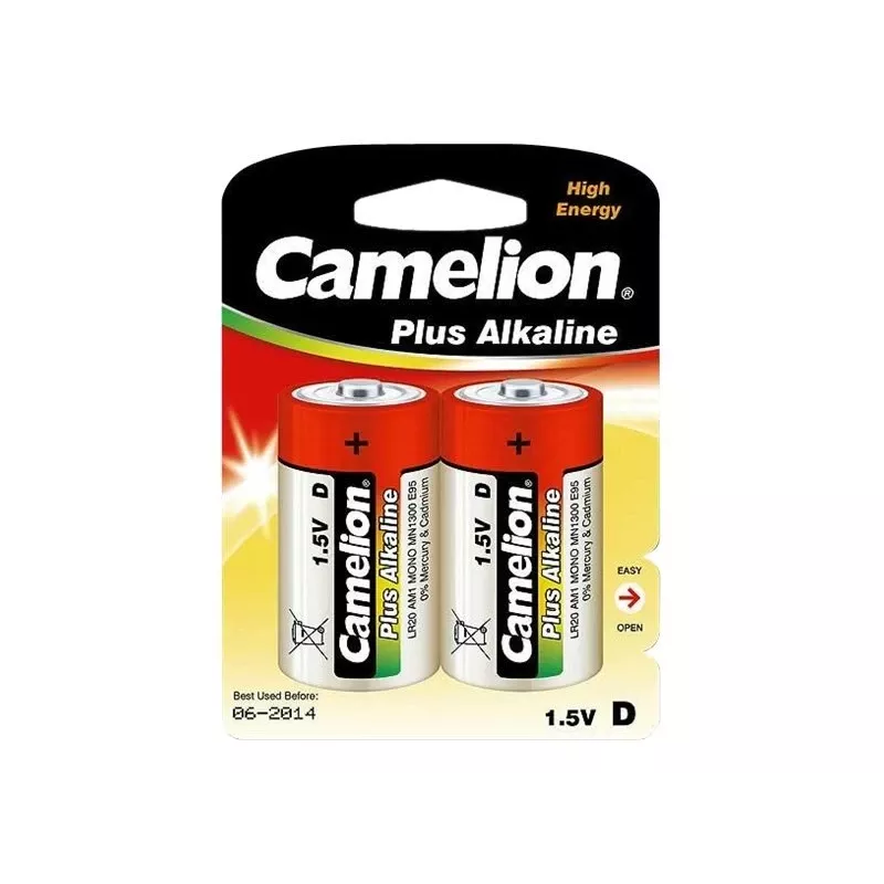Camelion | D/LR20 | Plus alkaline | 2 stuks