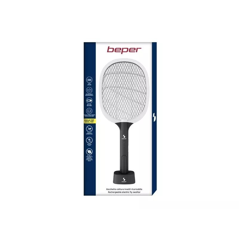 Beper P206ZAN250 oplaadbare insectenvanger met standaard, 2 W