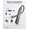 Goobay Slim 4-poorts USB-hub, USB-C™ naar USB-A, USB 3.2 (74457)