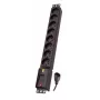 Lestar IEC-stekkerdoos, 8 stopcontacten, rack 19, 3m Lzrm 810 Bw G-a K. Cz 3,0m Iec32