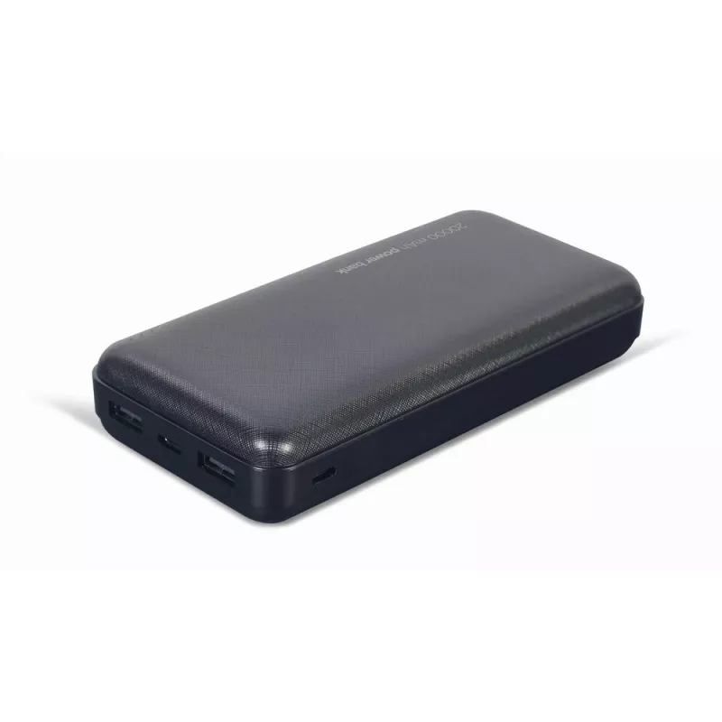 Gembird PB20-02 powerbank lithium-polymeer (LiPo) 20000 mAh zwart