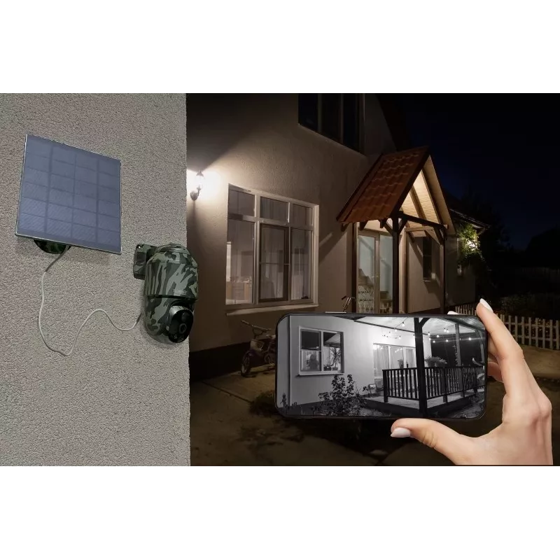 Technaxx 4G PT Dome TX-290 met zonnepaneel