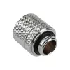 Alphacool Eiszapfen Connector recht G1/4 inch AG naar 13/10 mm – chroom zilver