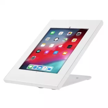 Tafelstandaard MACLEAN MC-909W in hoogte verstelbaar wit voor tablets en apparaten