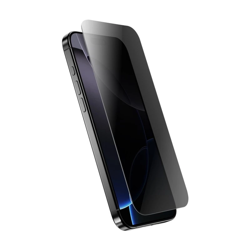 Gehard privacyglas Crong voor iPhone 16 Pro — antireflectie, krasvast