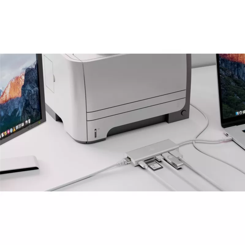 Wentronic goobay - Dockingstation - (USB-C) - 10Mb LAN (76788)