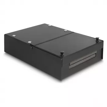 Verdeelbox DeLOCK 66235 4 poorten metaal zwart