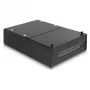Verdeelbox DeLOCK 66235 4 poorten metaal zwart