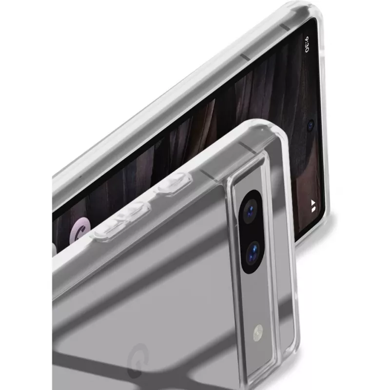 StyleShell SHOCKFLEX, telefoonhoesje transparant, Google Pixel 8A