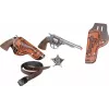 Revolver 8-schots 2 stuks + badge GONHER 158/0 Pulio