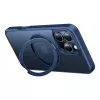Beschermhoesje Torras Ostand Pro voor iPhone 16 Pro, blauw, slank design