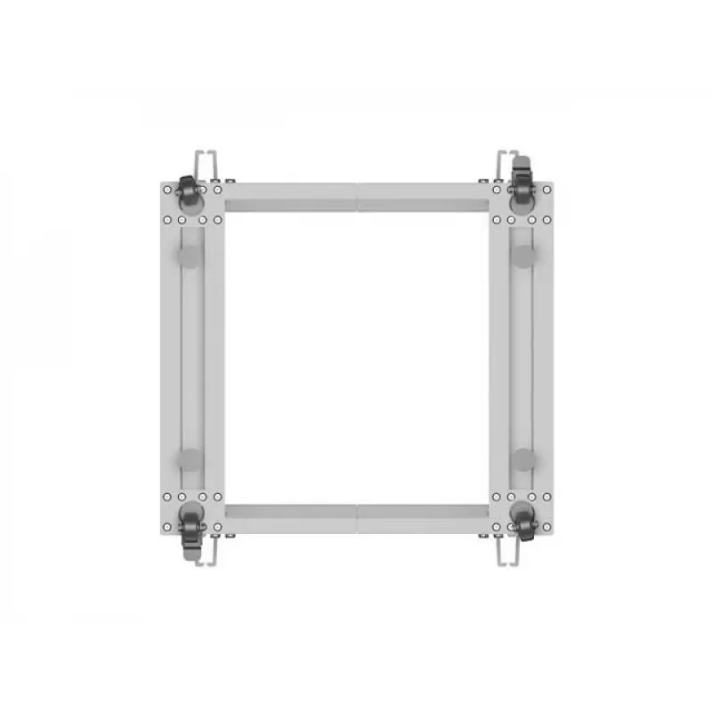 Rackkast 19 15U 600x600-1100 grijs