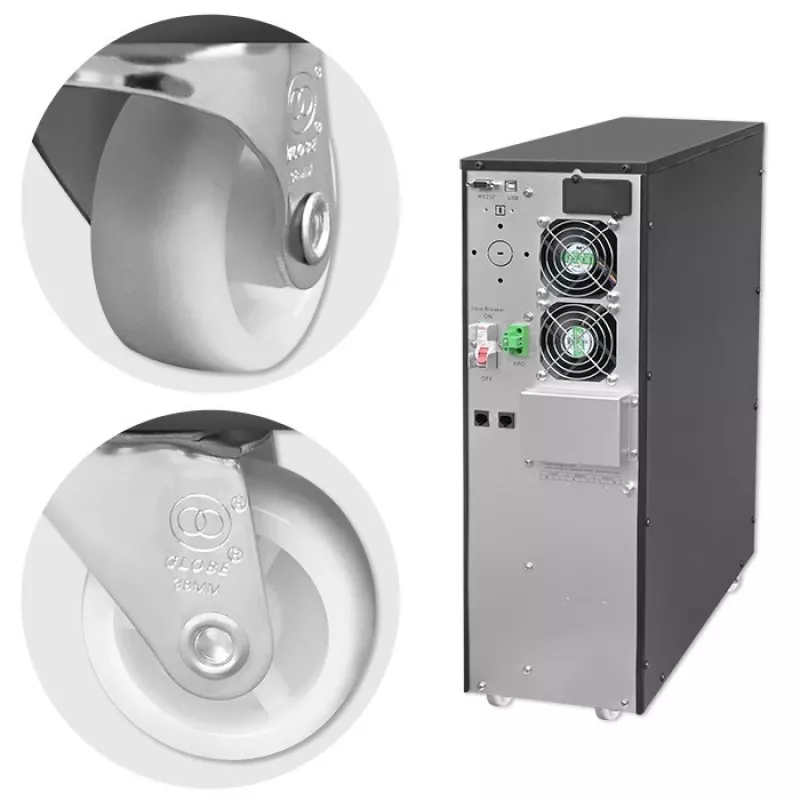 Onderbrekingsvrije stroomvoorziening QOLTEC 52283 6kVA 6000W PF 1.0