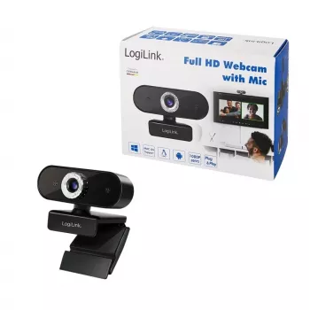 Webcam LogiLink UA0371 3 MP 1920 x 1080 pixel