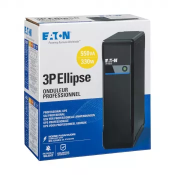 Eaton 3P Ellipse 550 UPS (uninterruptible power supply) standby (offline) 0,55 kVA 330 W 4 AC-uitgangen