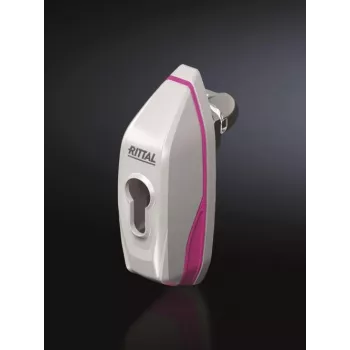 Schakelkast mini-comfortgreep met slotinzet en profielhalfcilinder Rittal 2537100