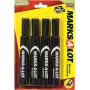 Permanentmarker Avery 07903 zwart 4 stuks