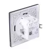 Fibaro FGWU-021-8 stopcontact 2x USB zwart