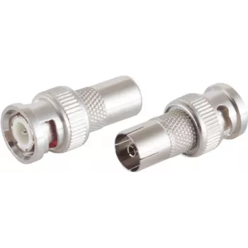 Adapter ShiverPeaks 98813 BNC (video/audio) naar IEC-koppeladapter