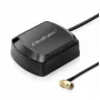 Externe GPS/GLONASS-antenne QOLTEC 28 dBi 50 W met haakse SMA-stekker