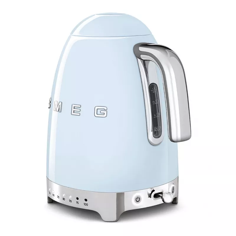 SMEG waterkoker 50s Style KLF04PBEU, pastelblauw