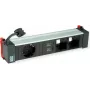 Power Frame Bachmann 916.0572 medium stroommodule 1x CEE7/7 2x CM 1x USB