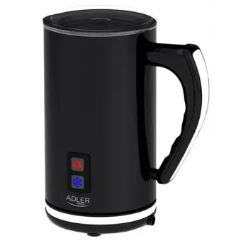 Automatische melkopschuimer/-warmer Adler AD 4478 — RVS-beker, 240 ml inhoud, 500 W, warm & koud