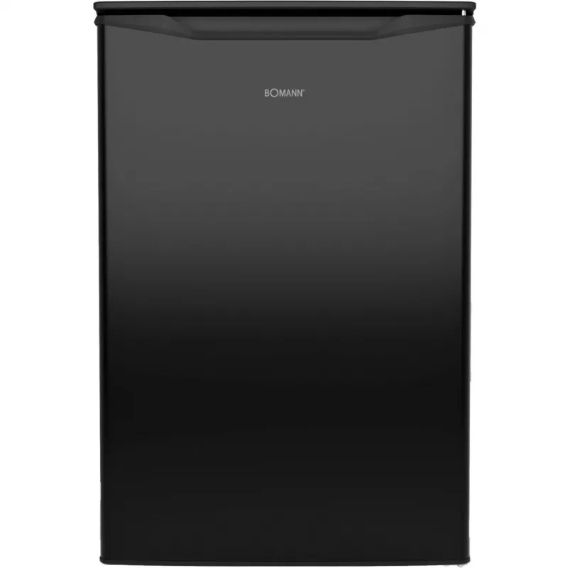 Bomann GS 7253 vriezer, 87 l, energieklasse C, klimaatklasse SN-T, omkeerbare deur, donkere roestvrijstaal-look, zwart