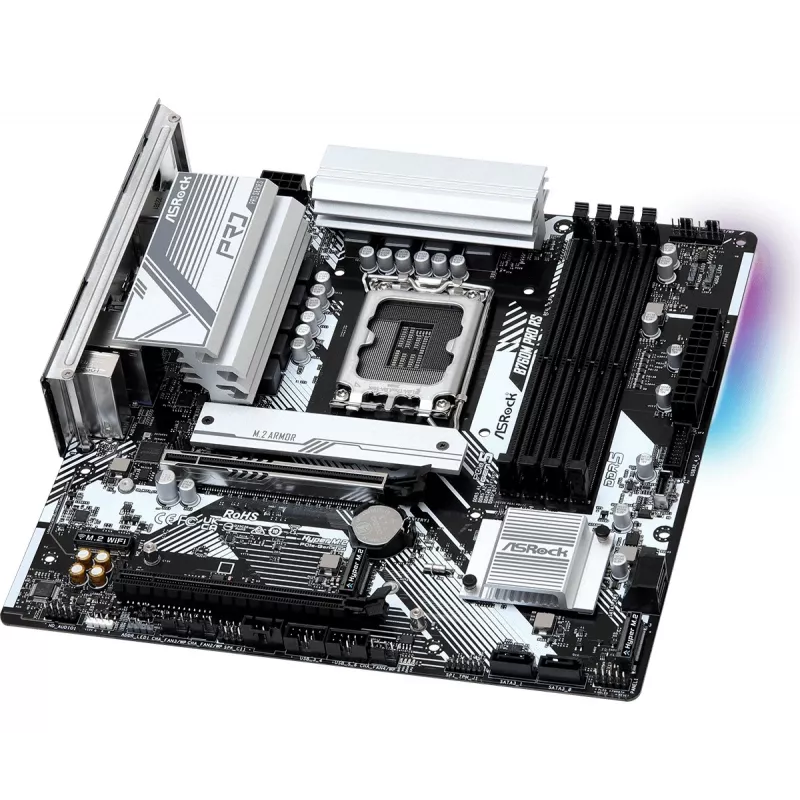 ASRock B760M Pro RS DDR5 Micro-ATX moederbord