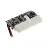 Akasa AK-PE080-03 voeding indoor 80 W zwart, blauw, rood, wit, geel