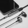 AKYGA AK-AD-71 adapter USB-C stekker naar USB-C bus + 3,5 mm jack, DAC