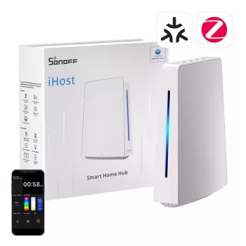 Home automation hub Sonoff AIBridge-26 — Wi‑Fi, ZigBee, Bluetooth, 4 GB opslag
