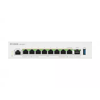 D-Link DBR-600-P/B zakelijke PoE-router, Ethernet WAN, 2,5 Gigabit Ethernet, wit