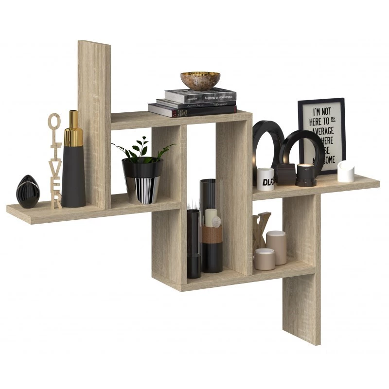 FIESTA hangrek 85x15x73,5 cm, sonoma