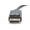 DIGITUS adapter, DisplayPort stekker - HDMI A bus DisplayPort standaard 1.1a, UL20276 gecertificeerd, AWG28 (DB-340400-001-S)
