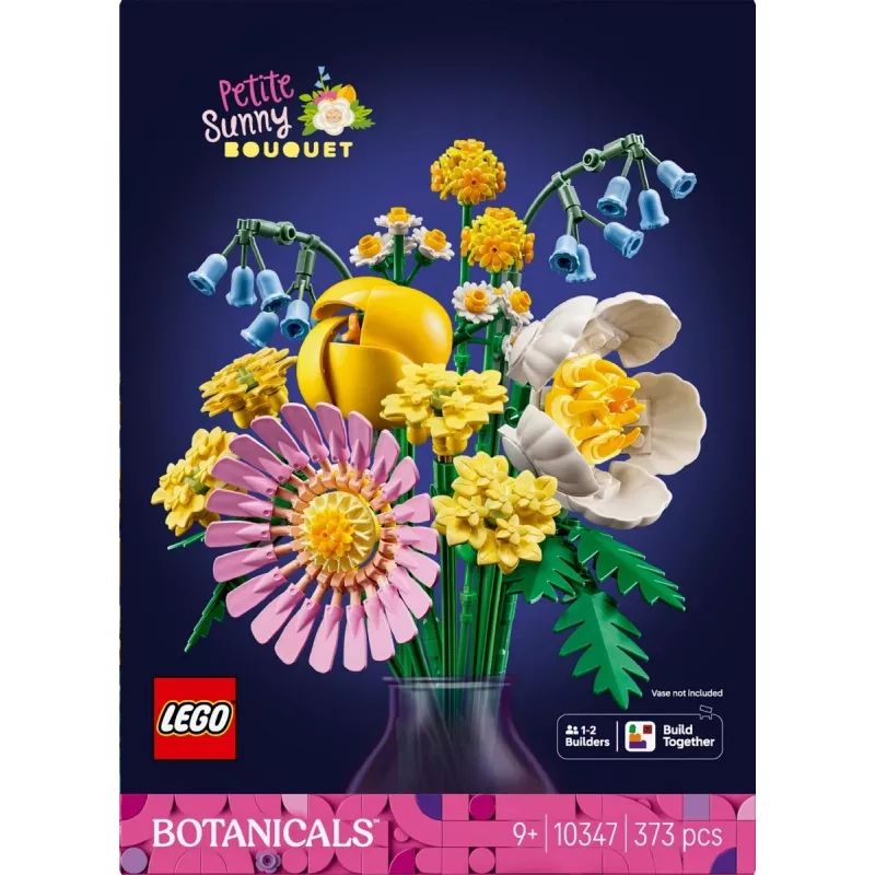 LEGO ICONS 10347 De Botanical Collection - Kleine zonnige bloemenboeket