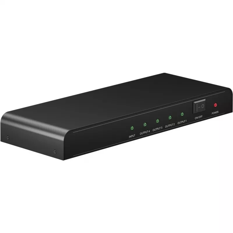 Goobay HDMI™-splitter 1 naar 4 (4K @ 30 Hz) (58482)