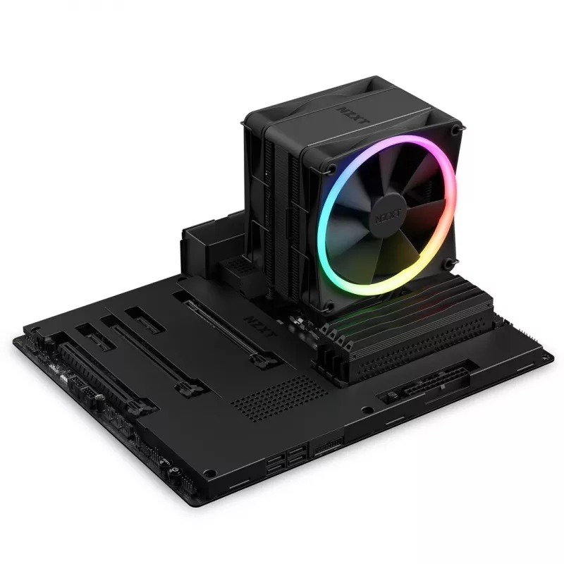 NZXT T120 RGB processor-luchtkoeler 12 cm zwart 1 stuk