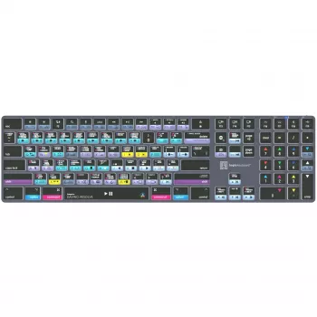 Logickeyboard LKB-RESB-TM-UK Office Bluetooth QWERTY toetsenbord grijs titanium