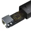 Baseus Lite Series USB naar RJ45 netwerkadapter, 100Mbit/s (zwart)