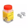 DeLOCK RJ45 modularstekker Cat.6 50 stuks met knikbeschermingstulen