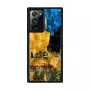 Telefoonhoesje iKins voor Samsung Galaxy Note 20 Ultra — zwart, caféterrasdesign