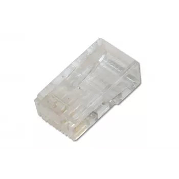 Digitus CAT 6A modulaire stekker voor ronde kabel, afgeschermd, 100 stuks, RJ-45 stekker