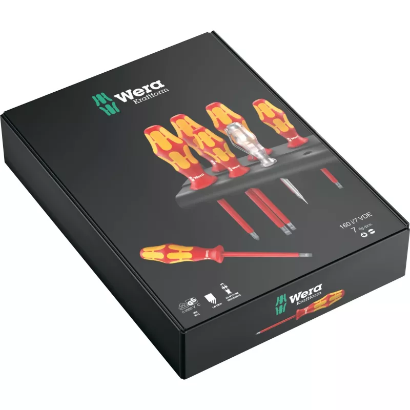 Wera 05006147001 schroevendraaierset precisieschroevendraaiers